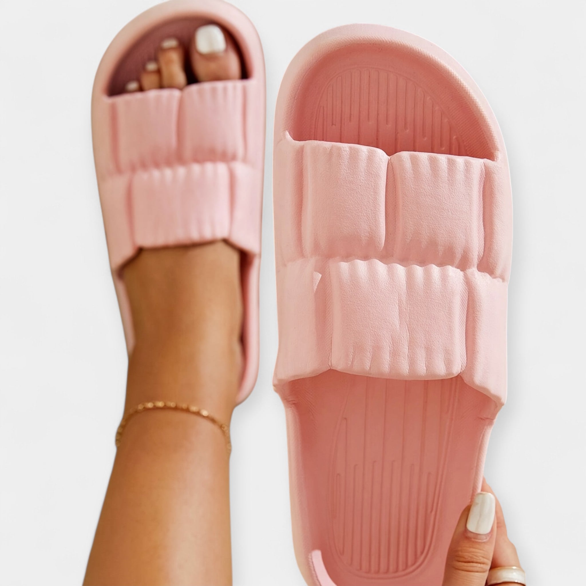 Chanclas Ligeras de Un Solo Color