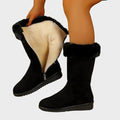 Dimitra – Botas largas y cálidas para mujer para comodidad diaria