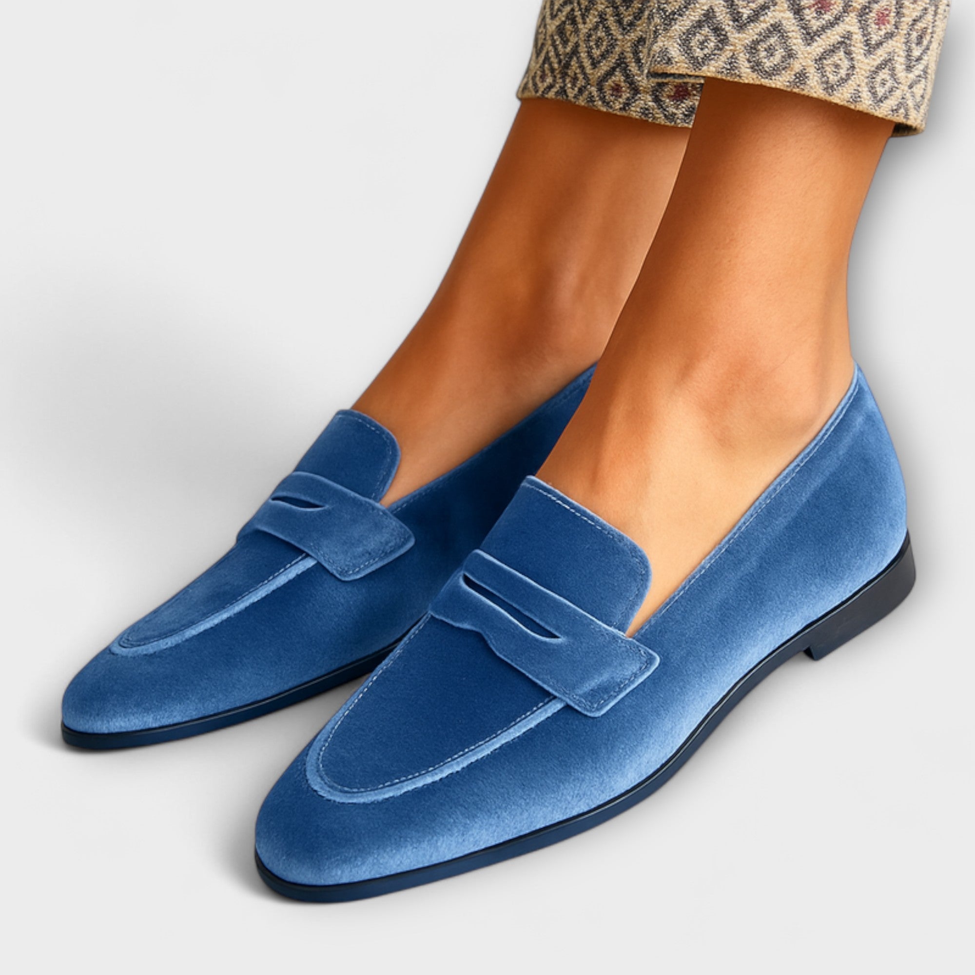 Araceli | Mocasines de Terciopelo Suave