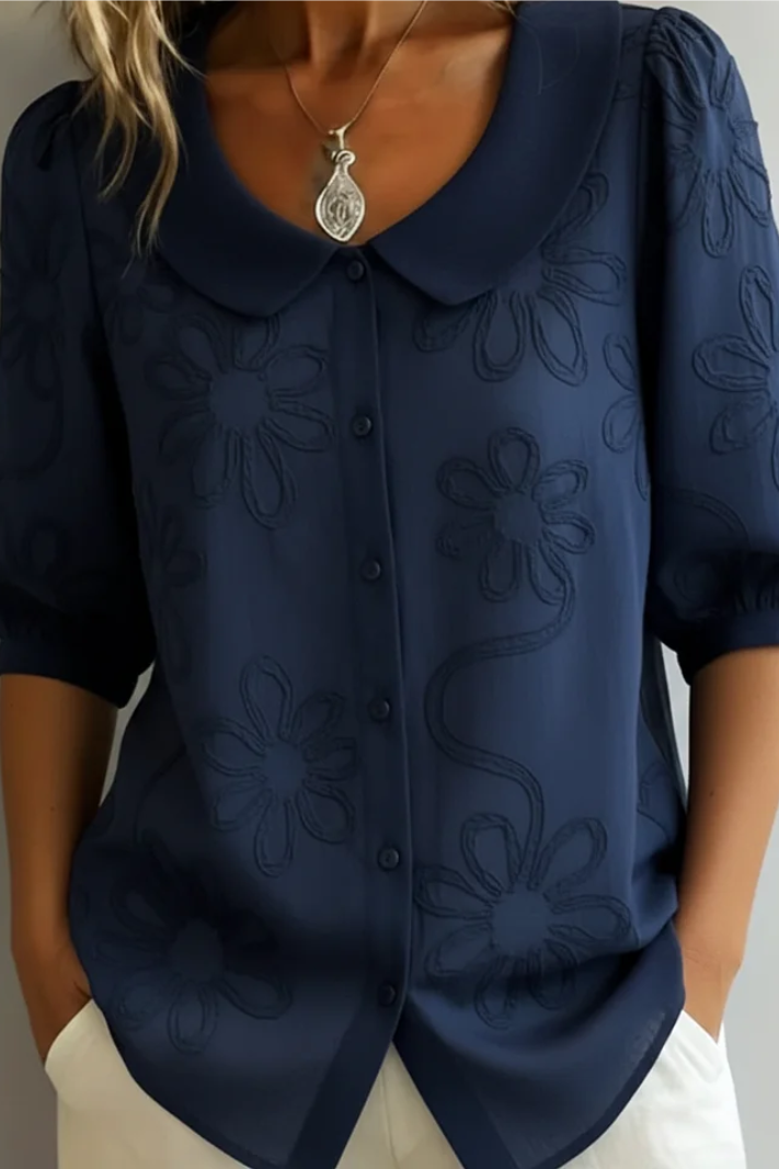 Blusa de flores elegante