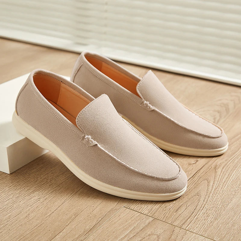 Elegante Wildleder-Slipper