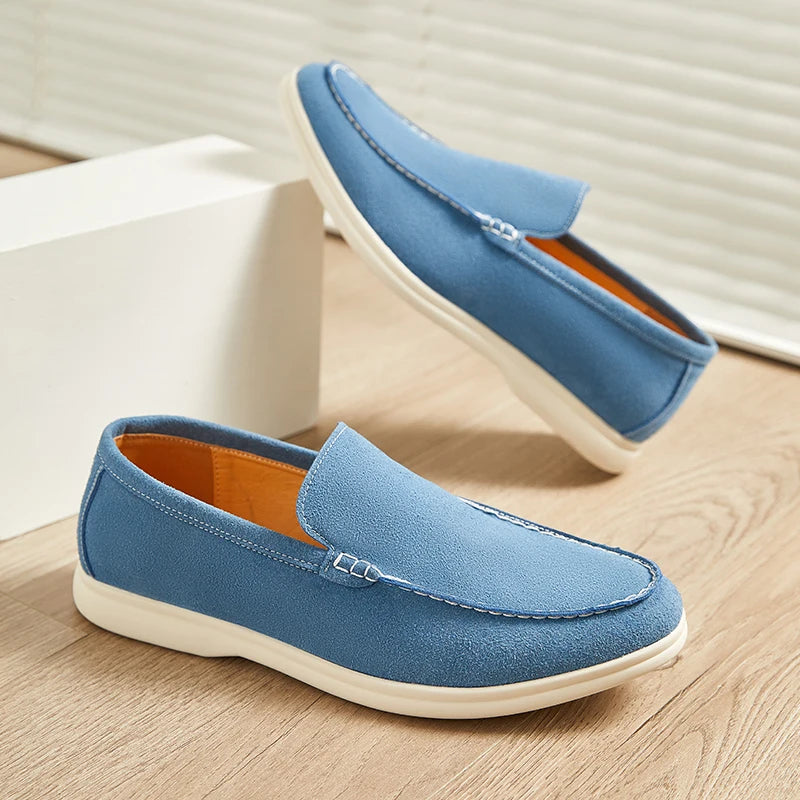 Elegante Wildleder-Slipper