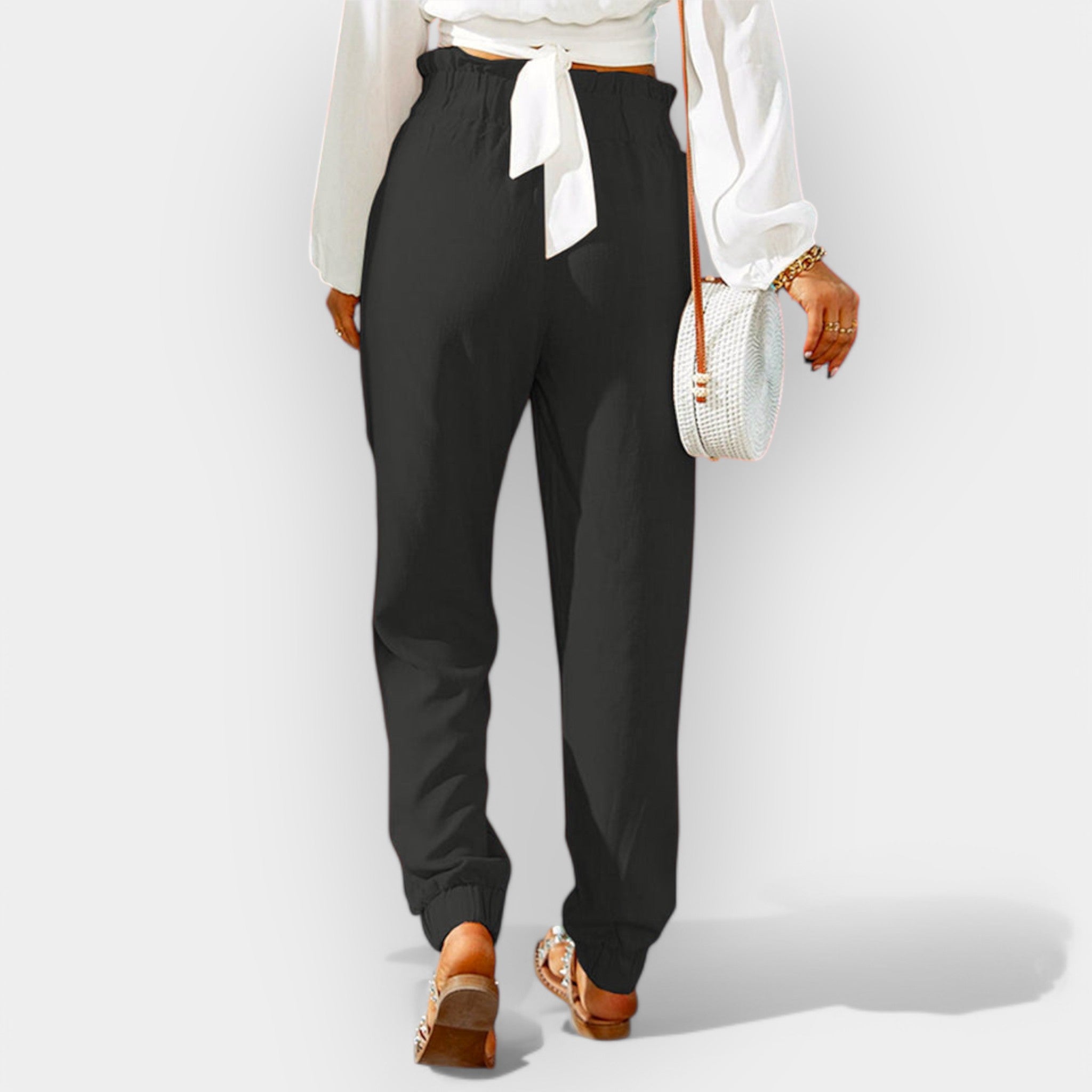 Pantalón de Cintura Alta para Mujer