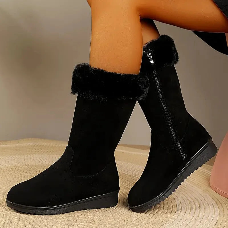 Dimitra – Botas largas y cálidas para mujer para comodidad diaria