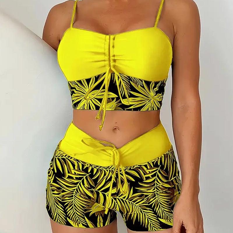 Reese™ Bañador de dos piezas para mujer con estampado